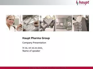 Haupt Pharma Group