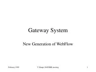 Gateway System