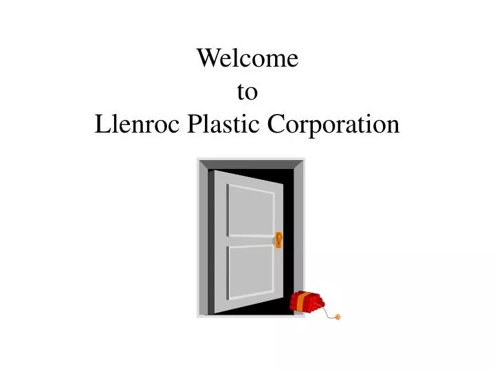 welcome to llenroc plastic corporation