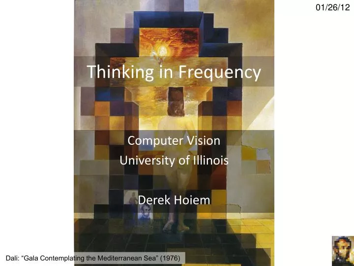 thinking in frequency