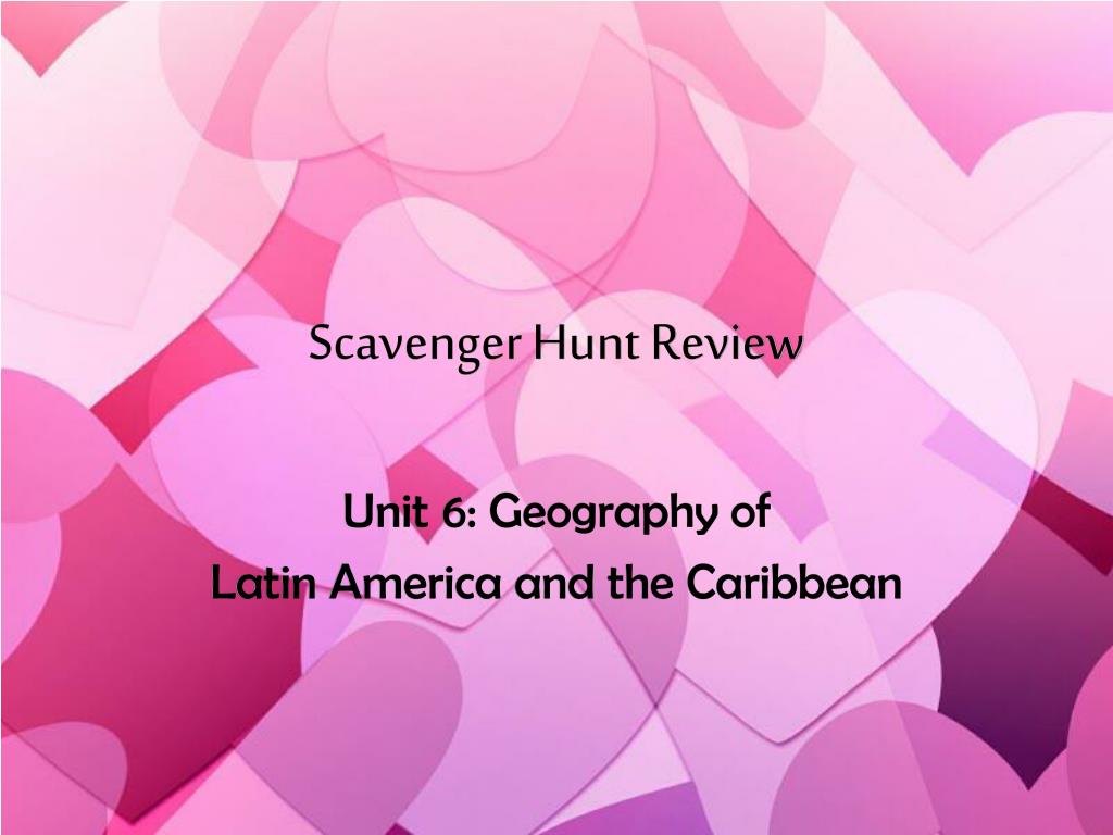 PPT - Scavenger Hunt Review PowerPoint Presentation, free download - ID ...
