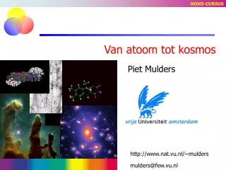van atoom tot kosmos
