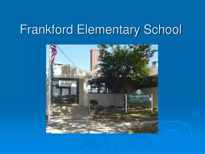 frankford elementary school