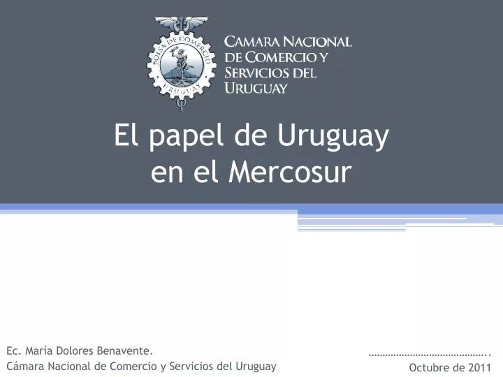 el papel de uruguay en el mercosur
