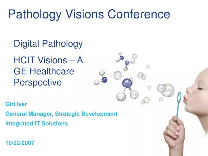 pathology visions conference