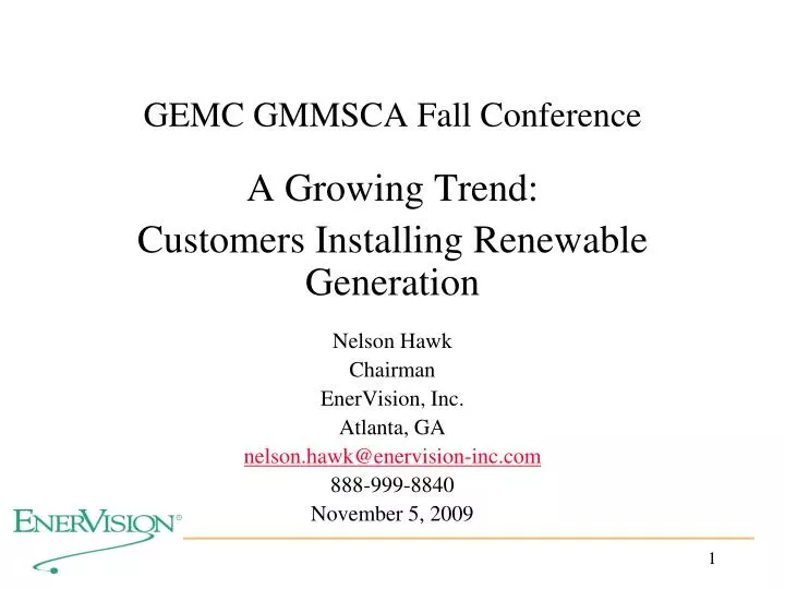 gemc gmmsca fall conference