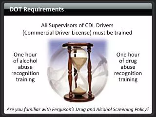 DOT Requirements