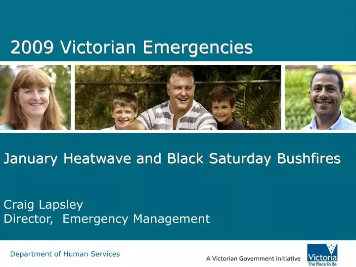 2009 victorian emergencies