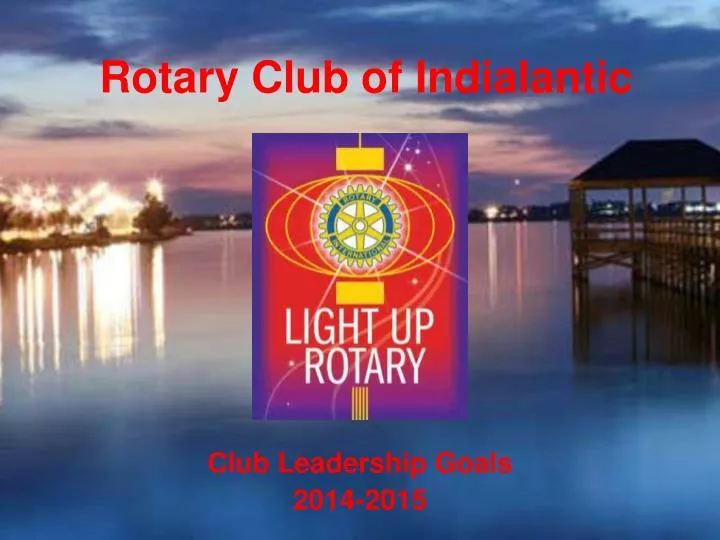 rotary club of indialantic