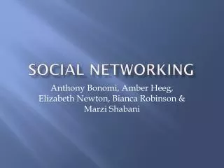 Social Networking