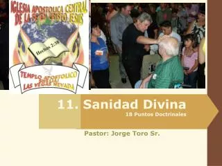 11 sanidad divina 18 puntos doctrinales