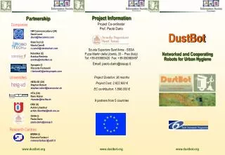 Project Information Project Co-ordinator Prof. Paolo Dario