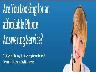 What is a Virtual Answering Service?