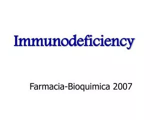 Farmacia-Bioquimica 2007