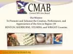 Enhancing Arts Appreciation in Region 7W - slide 1