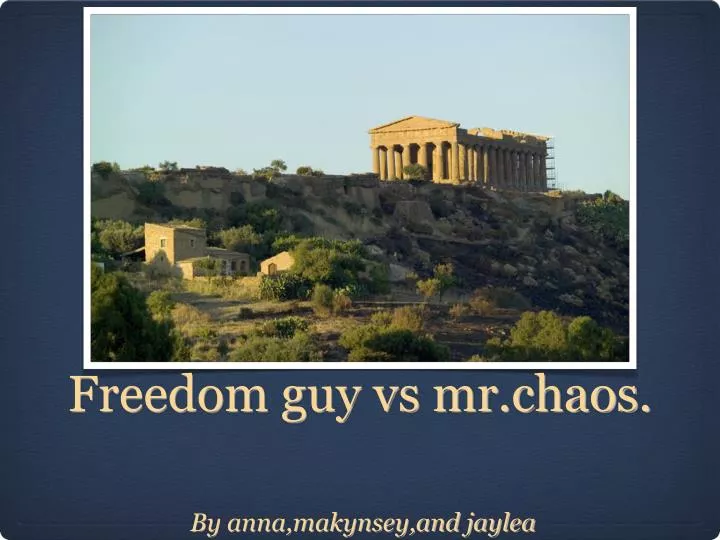 freedom guy vs mr chaos