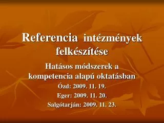 referencia int zm nyek felk sz t se