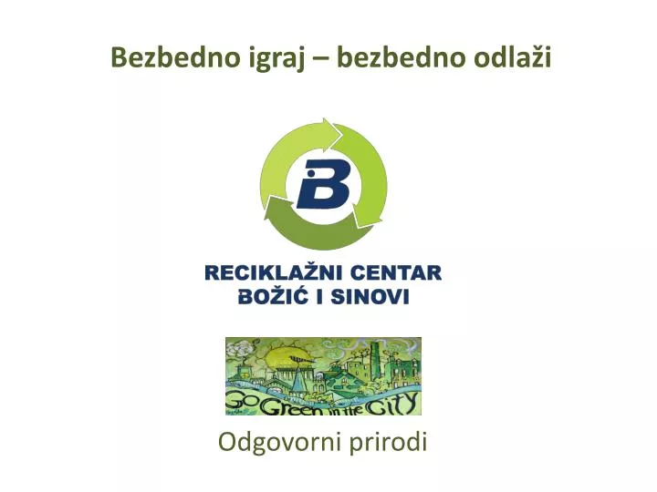 odgovorni prirodi