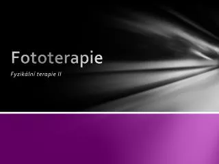 fototerapie