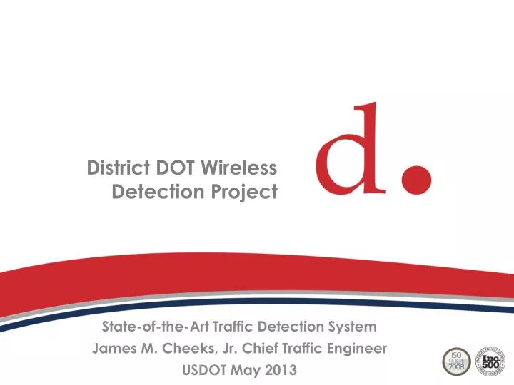district dot wireless detection project