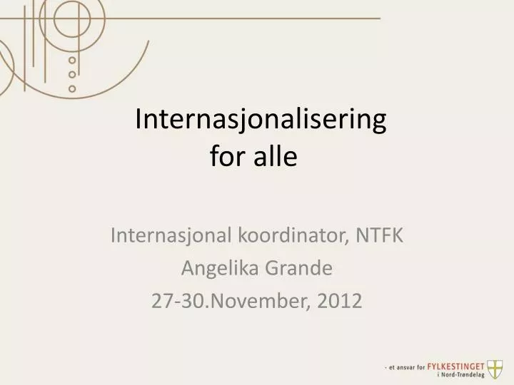 internasjonalisering for alle