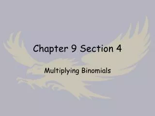 Chapter 9 Section 4