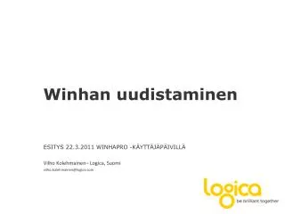 winhan uudistaminen