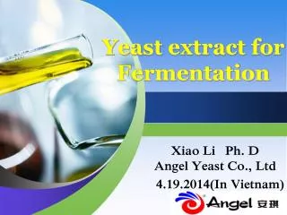 Yeast extract for Fermentation