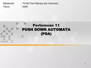 pertemuan 11 push down automata pda