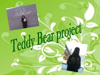 Teddy Bear project