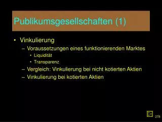 publikumsgesellschaften 1