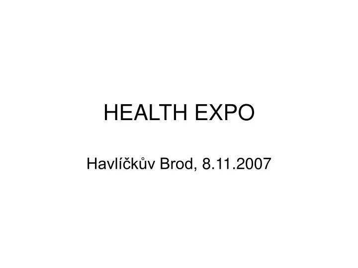 health expo