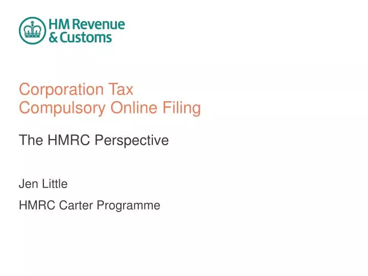 corporation tax compulsory online filing