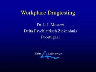 workplace drugtesting