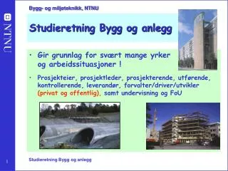 studieretning bygg og anlegg