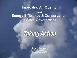 Improving Air Quality through Energy Efficiency &amp; Conservation in State Government