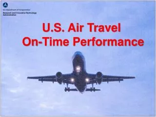 U.S. Air Travel On-Time Performance