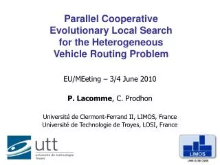 Parallel Cooperative Evolutionary Local Search for the Heterogeneous Vehicle Routing Problem