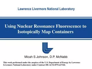 Using Nuclear Resonance Fluorescence to Isotopically Map Containers