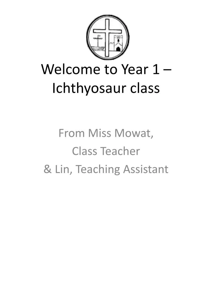 welcome to year 1 ichthyosaur class