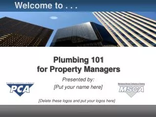 Plumbing 101 for Property Managers