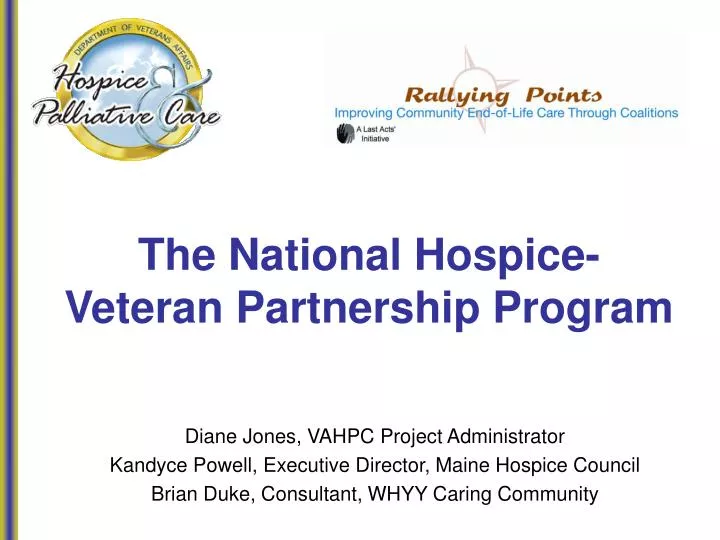 the national hospice veteran partnership program
