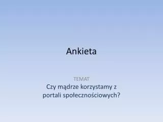 ankieta