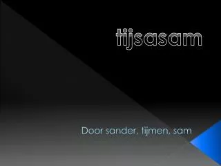 tijsasam