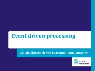 Magda Slootbeek-van Laar and Johan Lammers