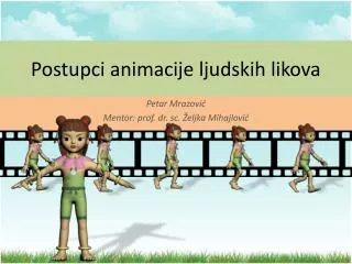 Postupci animacije ljudskih likova