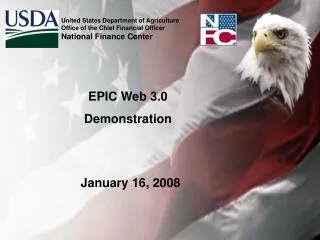 EPIC Web 3.0 Demonstration