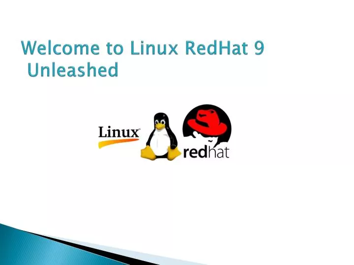 welcome to linux redhat 9 unleashed