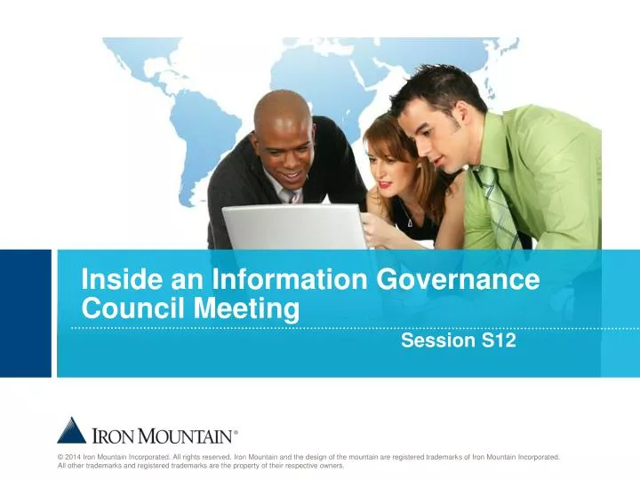 inside an information governance council meeting session s12