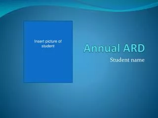 Annual ARD